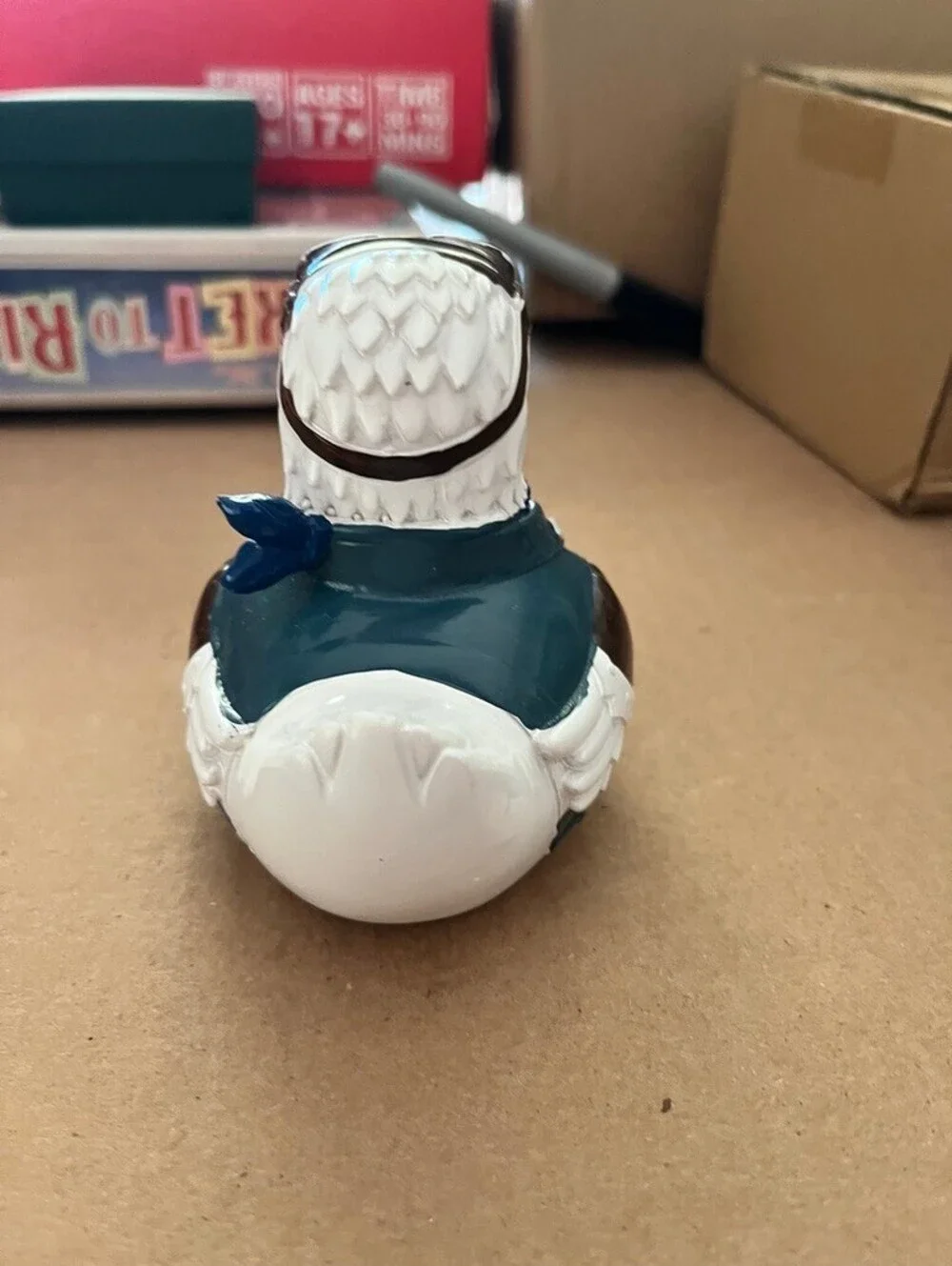 Patriotic Bald Eagle Rubber Duck w/ American Flag Goggles - JEEP Ducking supreme